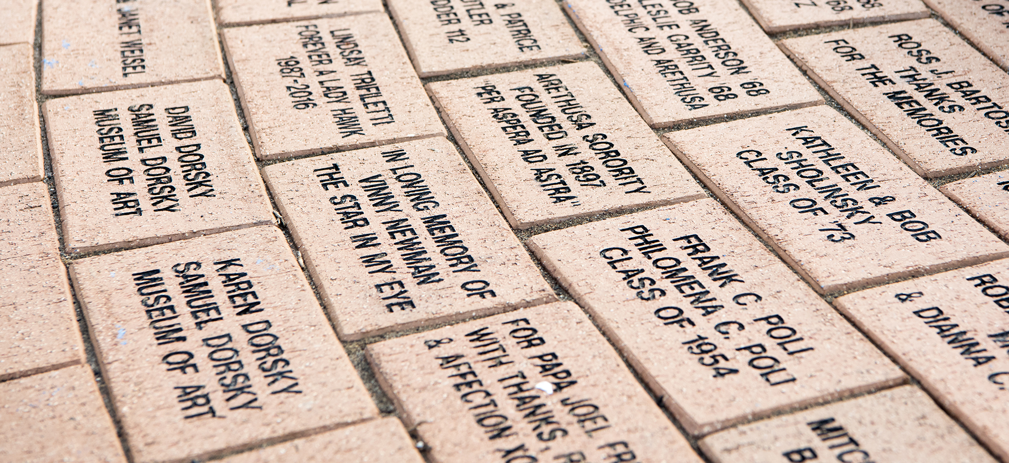 Walk of Honor Bricks